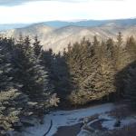 View from Mount Mitchell looking north/northwest at 8:30 a.m. Friday, Jan. 16, 2026