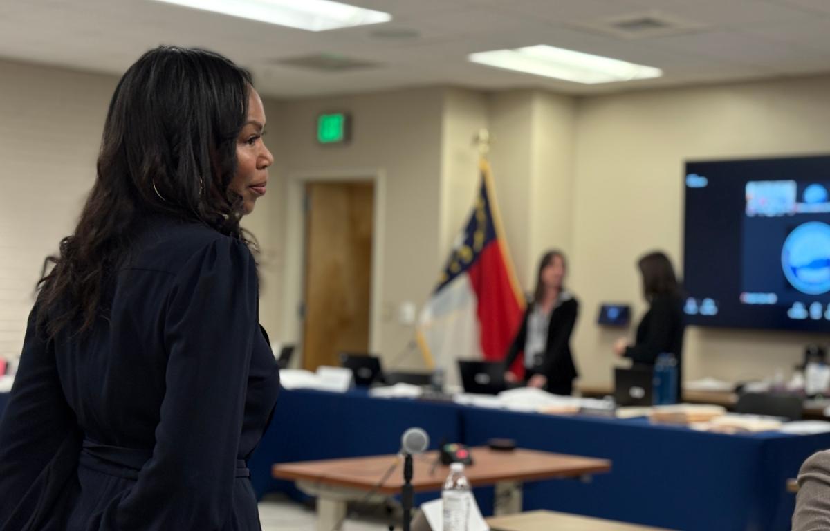 The Buncombe County Board of Elections rejected challenges against Asheville City Council candidate Antoinette Mosley, seen here, and Republican sheriff candidate Victor “Vic” Morman, allowing them to remain on the ballot.