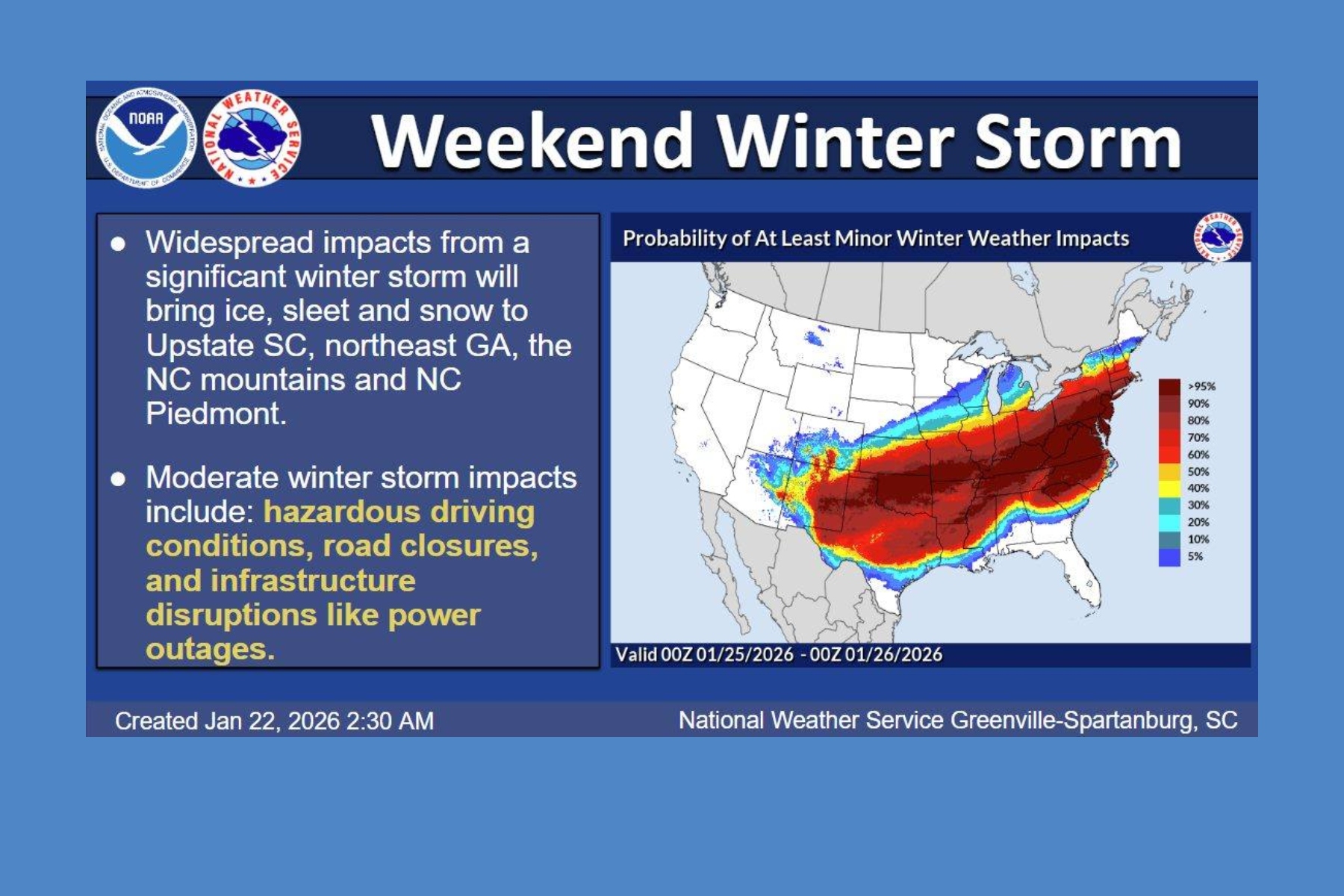 Ice threat grows ahead of weekend winter storm - Asheville's 828 News NOW