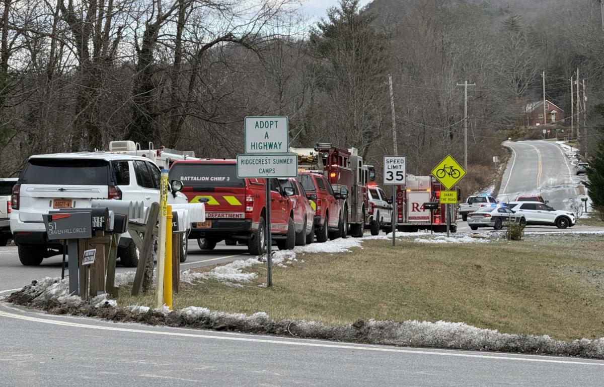 Authorities closed Yates Avenue at the intersection of Craven Hill Circle on Wednesday afternoon after a propane truck overturned, prompting temporary evacuations in the area.