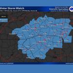 Winter storm watch issued