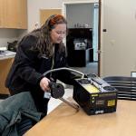 Buncombe County Crime Scene Investigator Anna Garrett