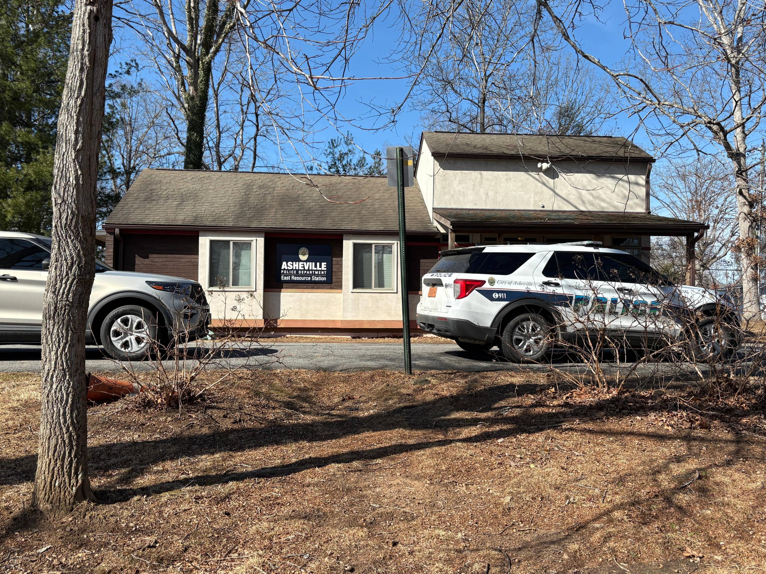 The Asheville Police Department is exploring options for a temporary resource center in East Asheville as it prepares to be displaced from its Fairview Road location because of planned city building renovations.