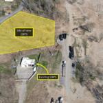 A map of the Asheville Metropolitan Sewer District Carrier Bridge Pump Station Replacement/Upgrade