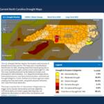 North Carolina Drought Map