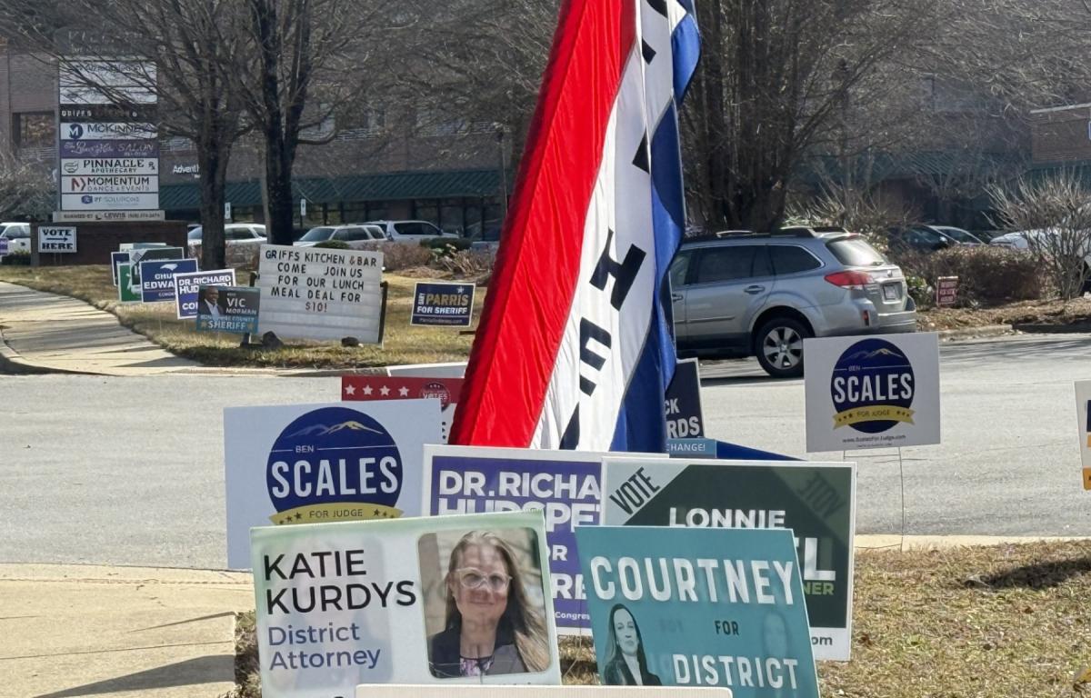 Early voting is underway in Buncombe County for North Carolina’s March 3 primary election, with more than 4,300 ballots cast during the first three reporting days.