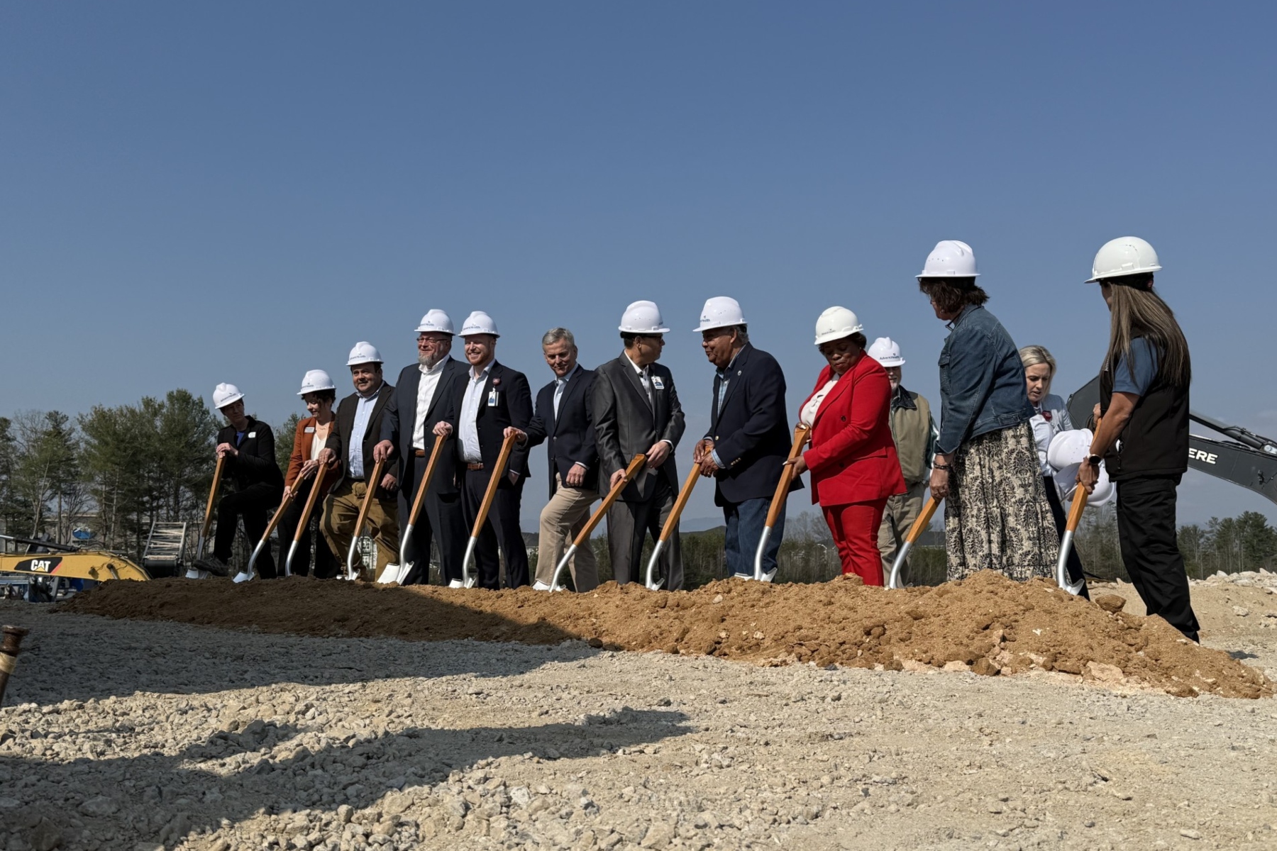 A hospital aimed at expanding access to health care in Western North Carolina moved a step closer to reality Thursday as AdventHealth leaders and state officials broke ground in Weaverville.