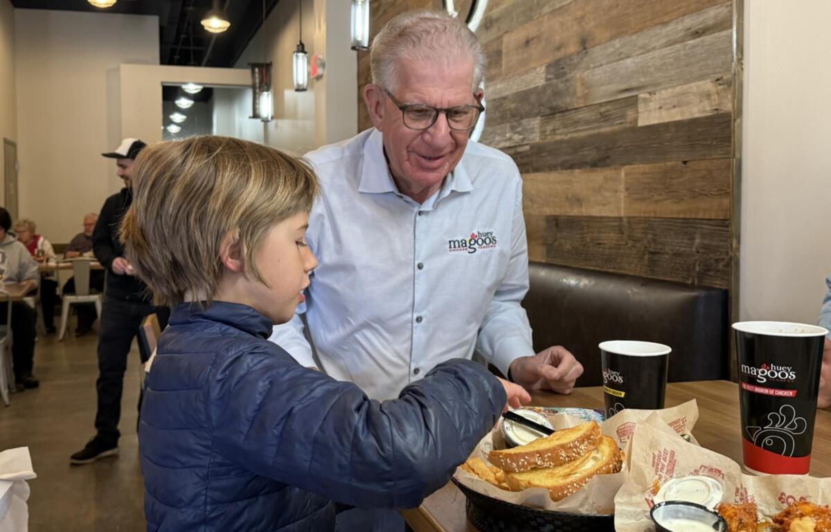 Huey Magoo's President and CEO Andy Howard