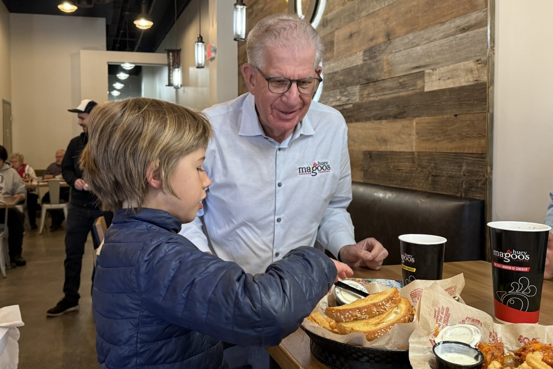 Huey Magoo's President and CEO Andy Howard