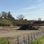 Site work underway off Smokey Park Highway near Brookside Circle.