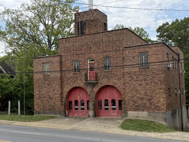 The city is moving forward with early planning to dispose of surplus properties, including the historic fire station at 300 Merrimon Ave.
