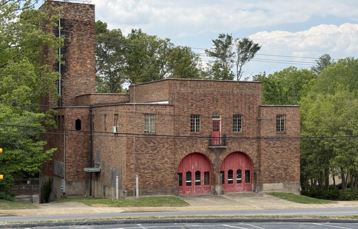 The city is moving forward with early planning to dispose of surplus properties, including the historic fire station at 300 Merrimon Ave.