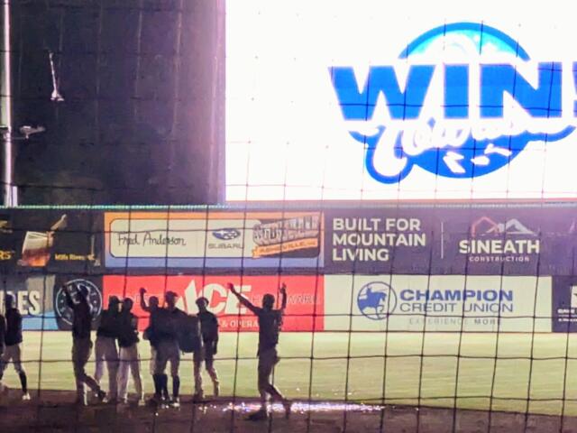 Cesar Hernandez delivered a sacrifice fly in the 10th inning to lift the Asheville Tourists to a 7-6 win over the Greenville Drive on Thursday night, giving Asheville its first home victory of the season.