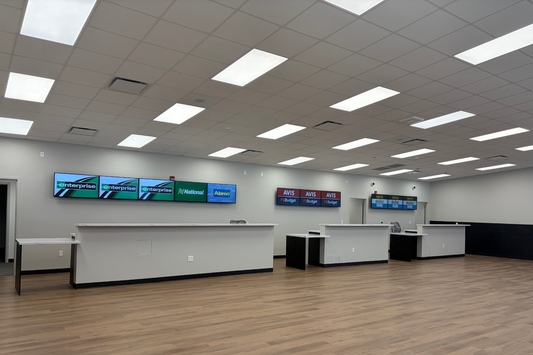 Travelers at Asheville Regional Airport will begin using new rental car counters on May 20 as part of the ongoing AVL Forward expansion project