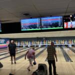 Participants bowl during the 10th annual Strikeout Childhood Cancer fundraiser at Tarheel Lanes in Hendersonville on May 28.