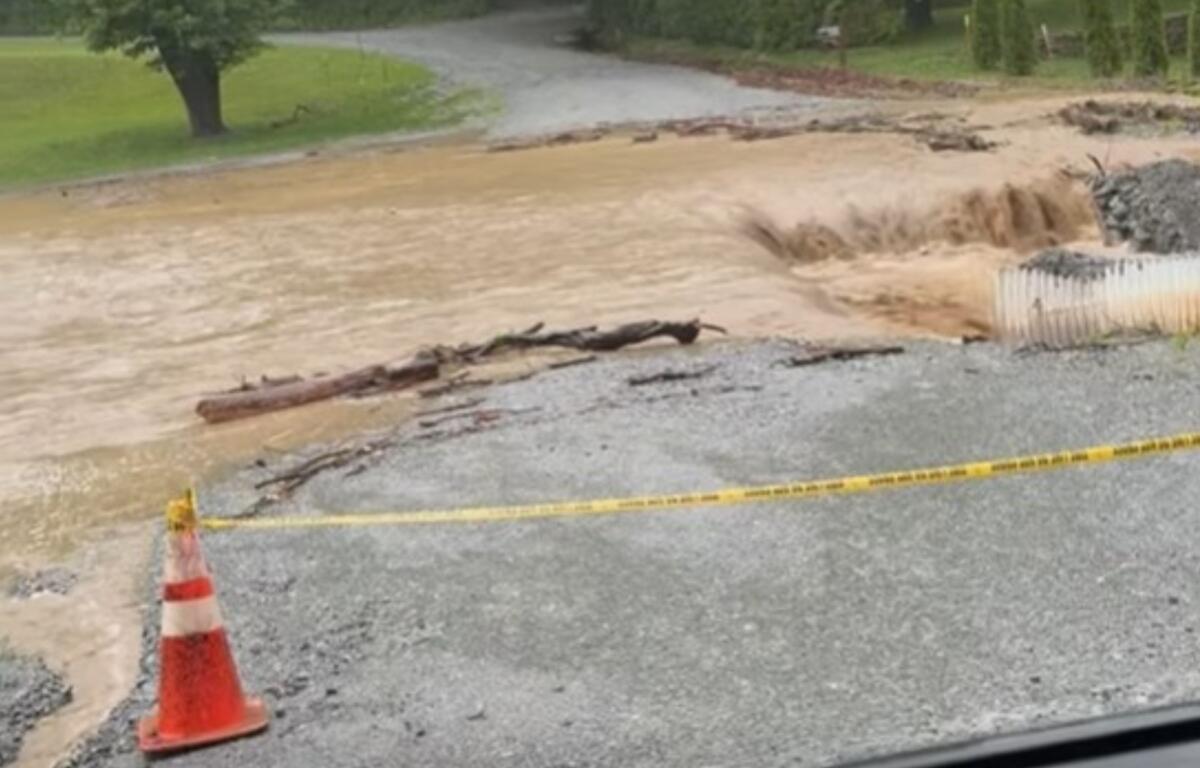 Flooding in Henderson County