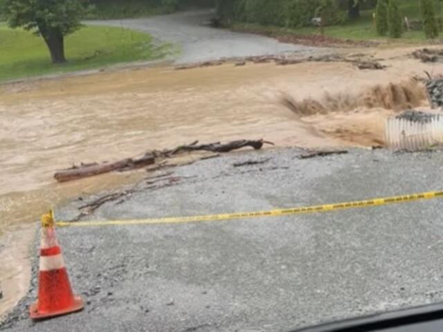Flooding in Henderson County