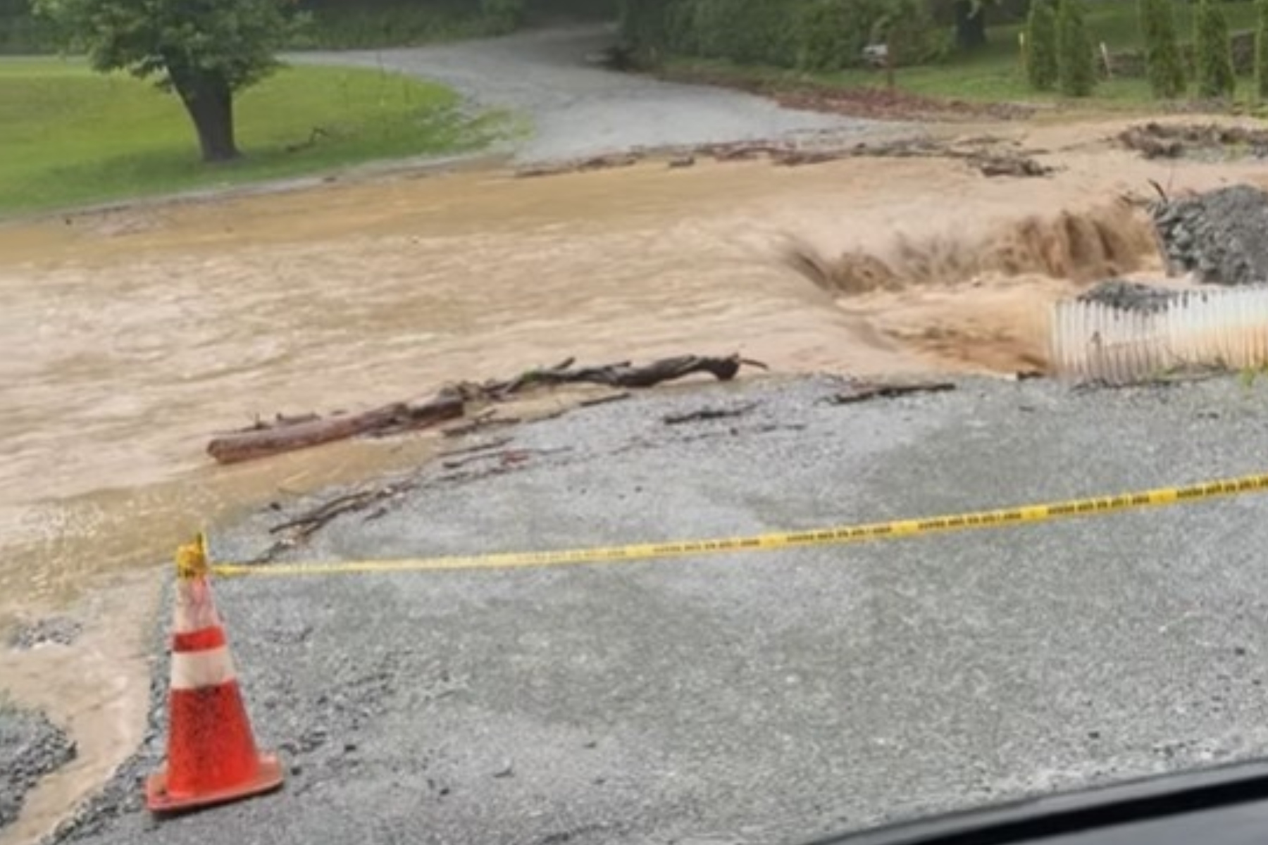 Flooding in Henderson County