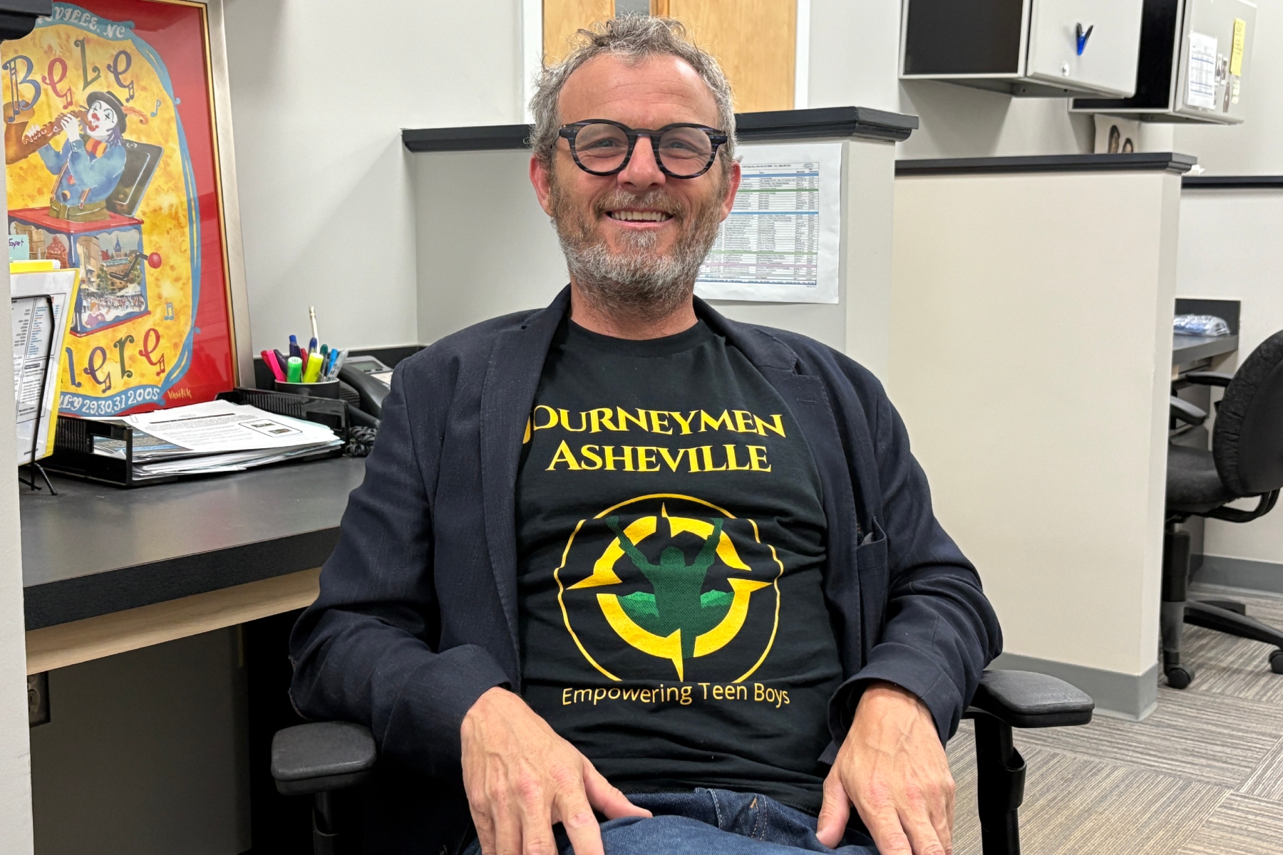 Journeymen Asheville Executive Director Joel Besemer