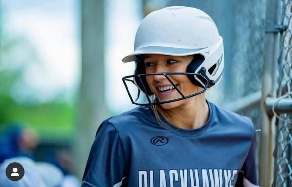 Earlier this year, North Buncombe High School honored former standout athlete Karlyn Pickens on Friday by naming its softball field in her honor. (Photo credit: Buncombe County Schools)