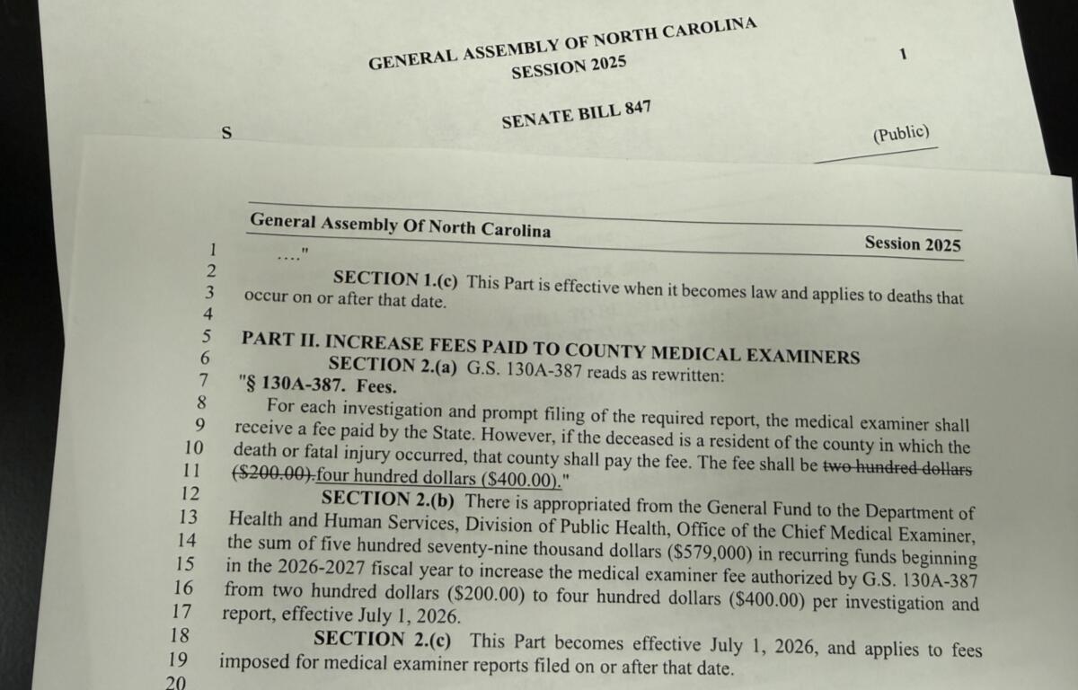 Senate Bill 847