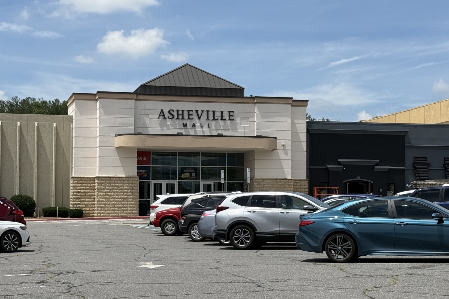 The city's Planning and Zoning Commission voted 4-3 to recommend denying a request to rezone roughly 40 acres of Asheville Mall property from Urban Place back to Regional Business.