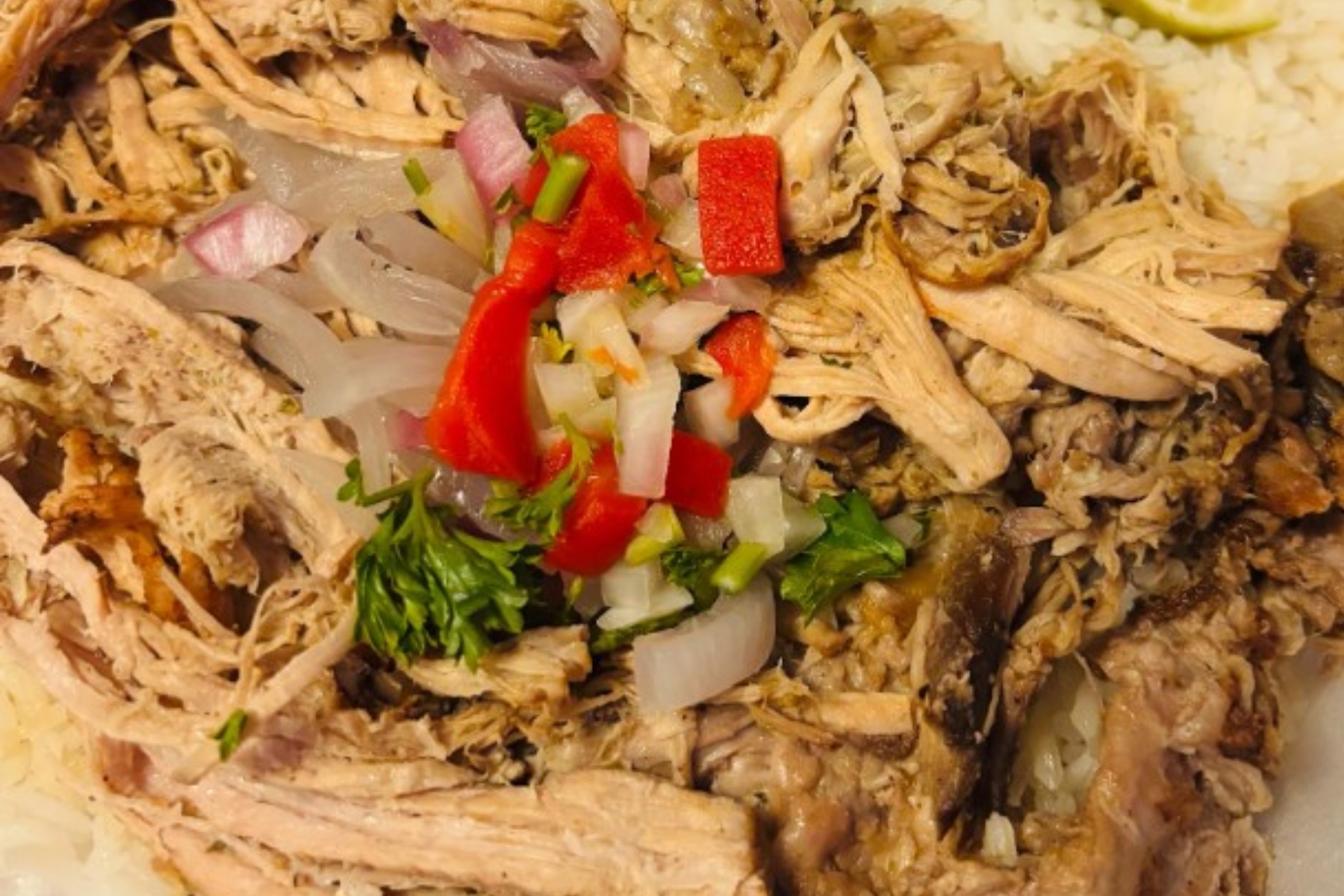 The roast pork tenderloin at Guajiro was a giant serving of some of the best pork I've ever eaten.