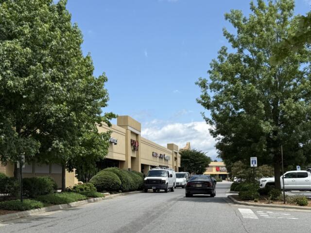 Westgate Shopping Center in Asheville is near the proposed location of a new 92-bed UNC Health hospital.