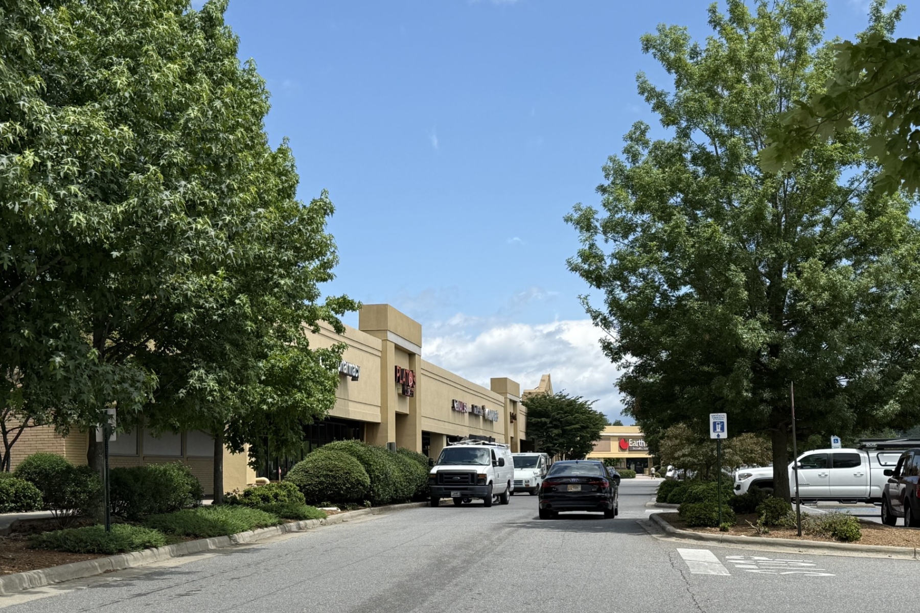 Westgate Shopping Center in Asheville is near the proposed location of a new 92-bed UNC Health hospital.