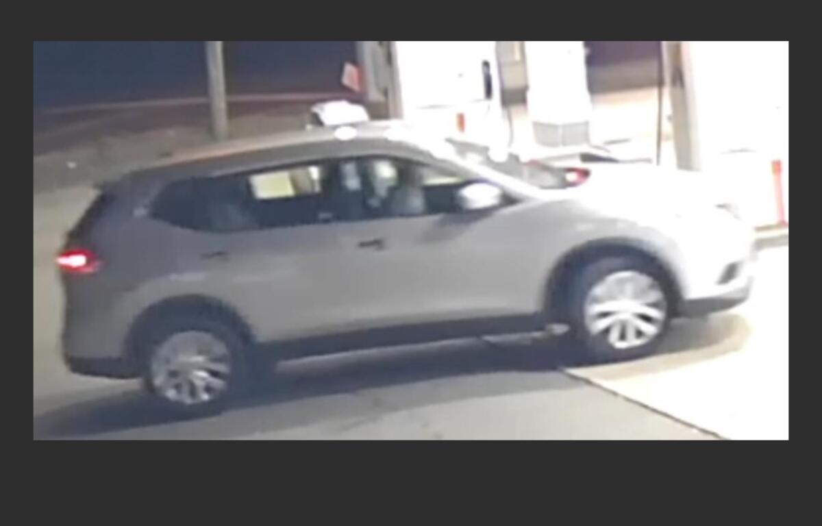 A silver Nissan Rogue is sought by Buncombe County sheriff’s detectives in connection with a Swannanoa death now being investigated as a homicide. (Courtesy BCSO)