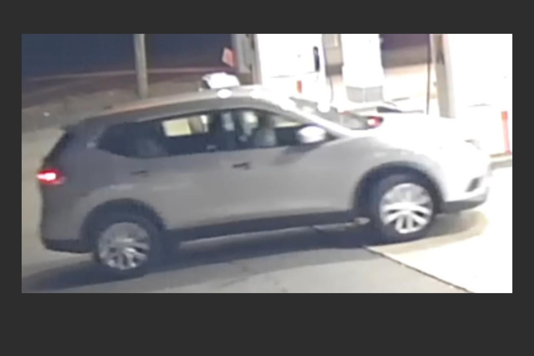 A silver Nissan Rogue is sought by Buncombe County sheriff’s detectives in connection with a Swannanoa death now being investigated as a homicide. (Courtesy BCSO)