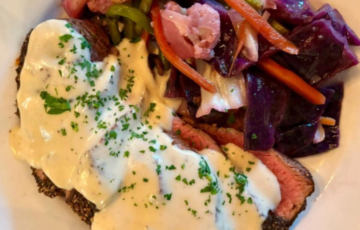 Bouchon steak au poivre