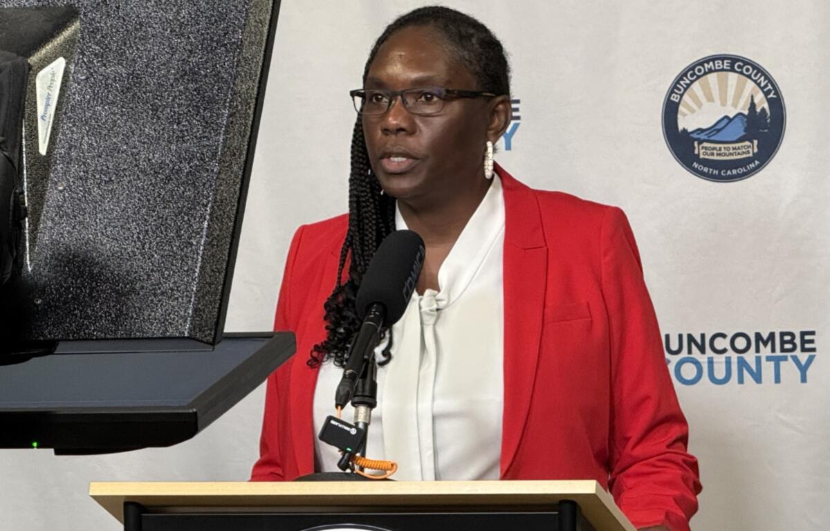 Buncombe County Manager Avril Pinder