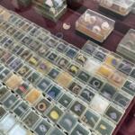 Wax models for custom-designed jewelry are displayed at D.C. Creasman Jewelers. The detailed molds allow customers to preview the design and ensure every element is just right before the piece is cast in precious metal.