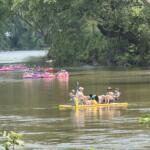 Floating on the French Broad