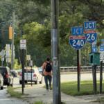One of the I-26 Connector project's key areas of activity remains the Haywood Road bridge over I-26 and Interstate 240.