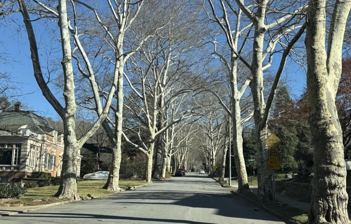 A neighborhood street in Buncombe County. Most property owners will see their 2026 tax bills based on 2021 assessed values after state lawmakers delayed implementation of the county’s 2026 reappraisal until 2027.