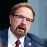 FILE - Rep. Chuck Edwards, R-N.C., asks questions before the House Appropriations Committee, June 2, 2026, in Washington. (AP Photo/Allison Robbert, File)