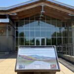 The Blue Ridge Parkway Visitor Center near Asheville features exhibits about the Parkway's natural and cultural history. A leaked National Park Service database identifies some Blue Ridge Parkway signs and interpretive exhibits for review.