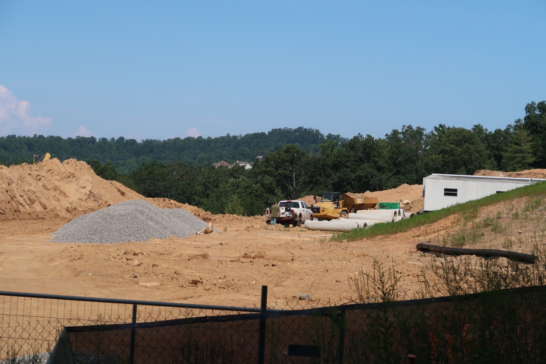 Rocky River Apartments, a $44.4 million development that will include 120 affordable rental units with 48 project-based vouchers supported by the Housing Authority of the City of Asheville, is under construction in Woodfin.