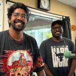 Ezra Parashar, Safe Shelter's development specialist, and Christian Chambers, the organization's executive director.