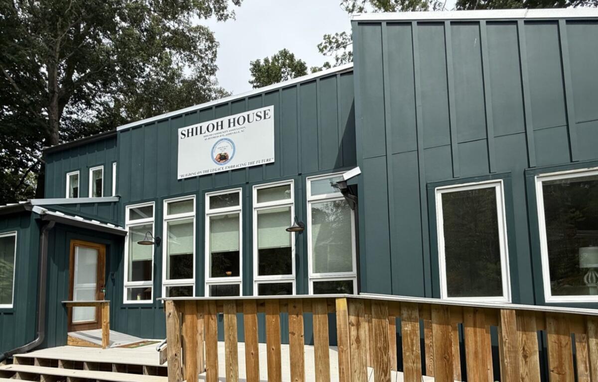 The Shiloh House, acquired by the Shiloh Community Association after Hurricane Helene, is being developed as a community space for meetings, workshops and programs while helping preserve the neighborhood's history and legacy.