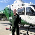 MAMA flight paramedic John Carrico has logged roughly 1,100 patient flights during nearly 12 years with the medical airlift service.
