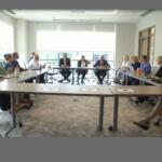 HCA Healthcare CEO Sam Hazen speaks during a Western North Carolina Health Policy Initiative discussion at MAHEC in Asheville on Aug. 28. Hazen addressed Mission Health’s staffing, patient capacity, patient flow and efforts to rebuild community trust.