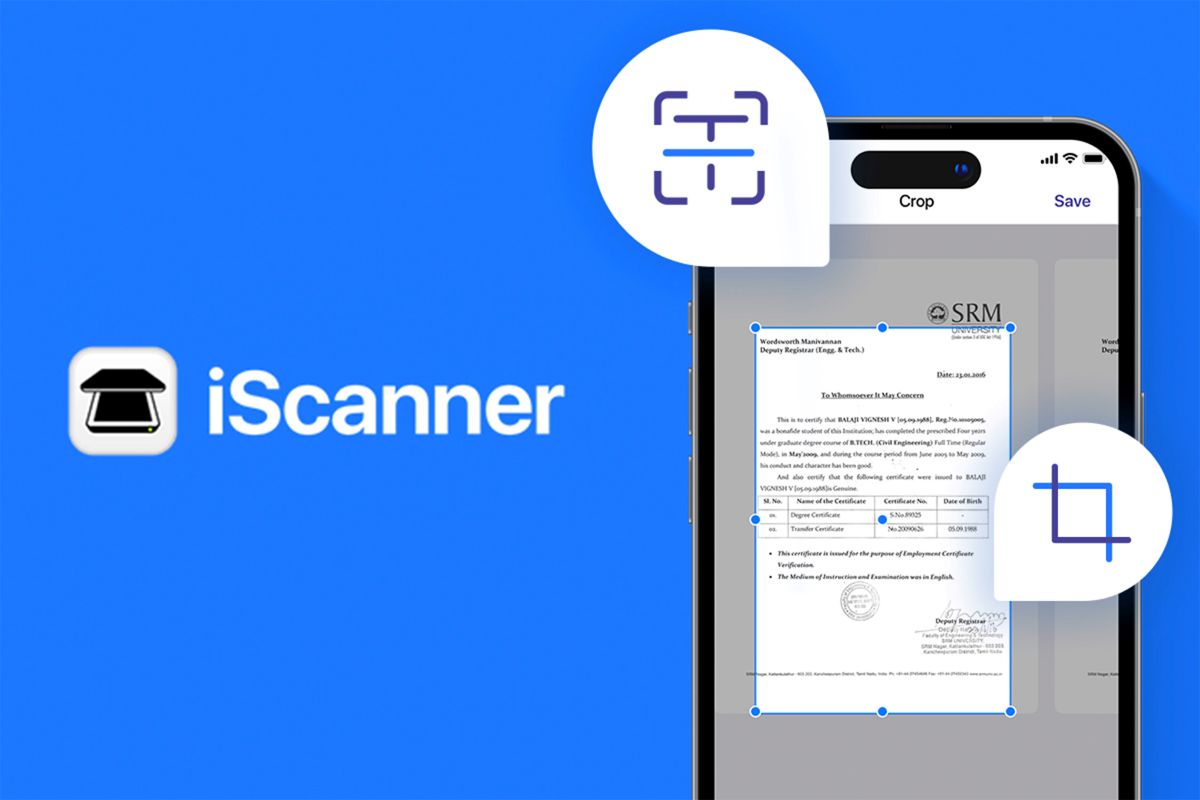 Western North Carolina readers can use iScanner to digitize receipts, contracts and notes without a desktop scanner.