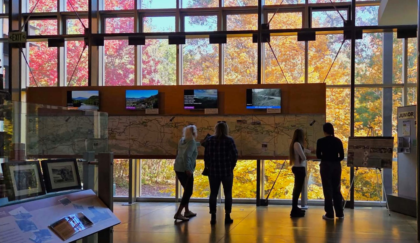 Blue Ridge Parkway Visitor Center Fall Color