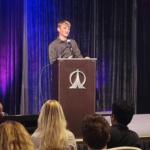 On June 29, A-B Tech physics student Curtis Epley gave a presentation about his experiment at this year's Student Spaceflight Experiments Program's (SSEP) National Conference at the Kennedy Space Center Visitor Complex in Florida. 