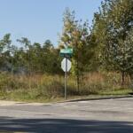 The intersection of Biltmore Avenue and John Walker Avenue in Asheville, near the site of a proposed 112-unit affordable apartment development. Asheville City Council authorized financing for the project Oct. 13, with construction expected to begin in December 2026.