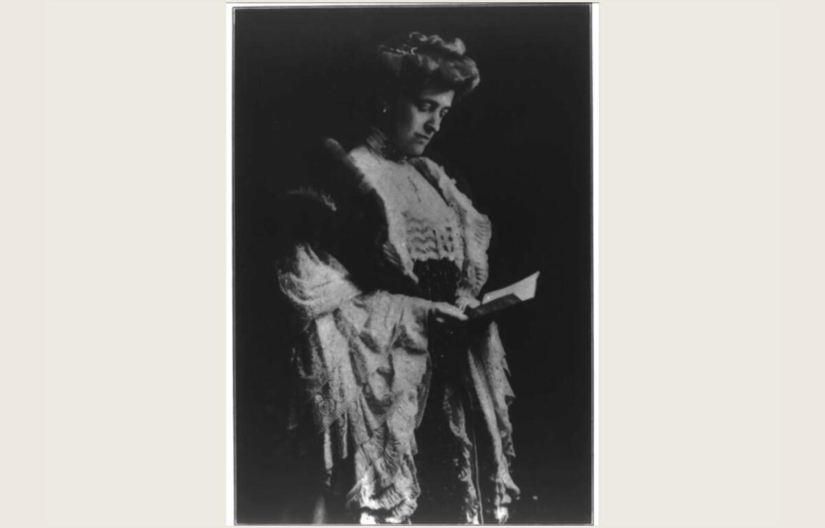 Author Edith Wharton, pictured reading, visited Asheville’s Biltmore Estate with her husband in November 1902 and December 1905. She later won the Pulitzer Prize for her 1920 novel, "The Age of Innocence." (Public domain)