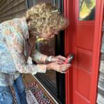 Tiffany Hall has recruited friends and neighbors to help document spiders for a statewide citizen science project